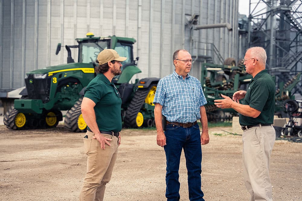 Farm-Brokers farm brokers meeting at the farm